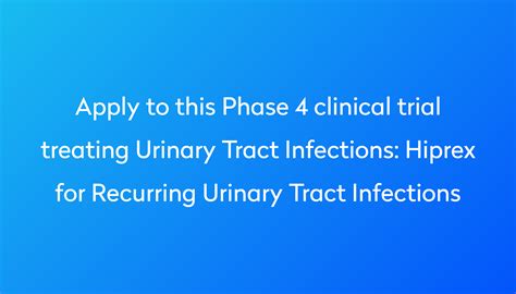 hiprex stops urinary tract infections.